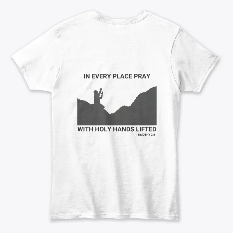 Pray with Holy Hands Women's Tee