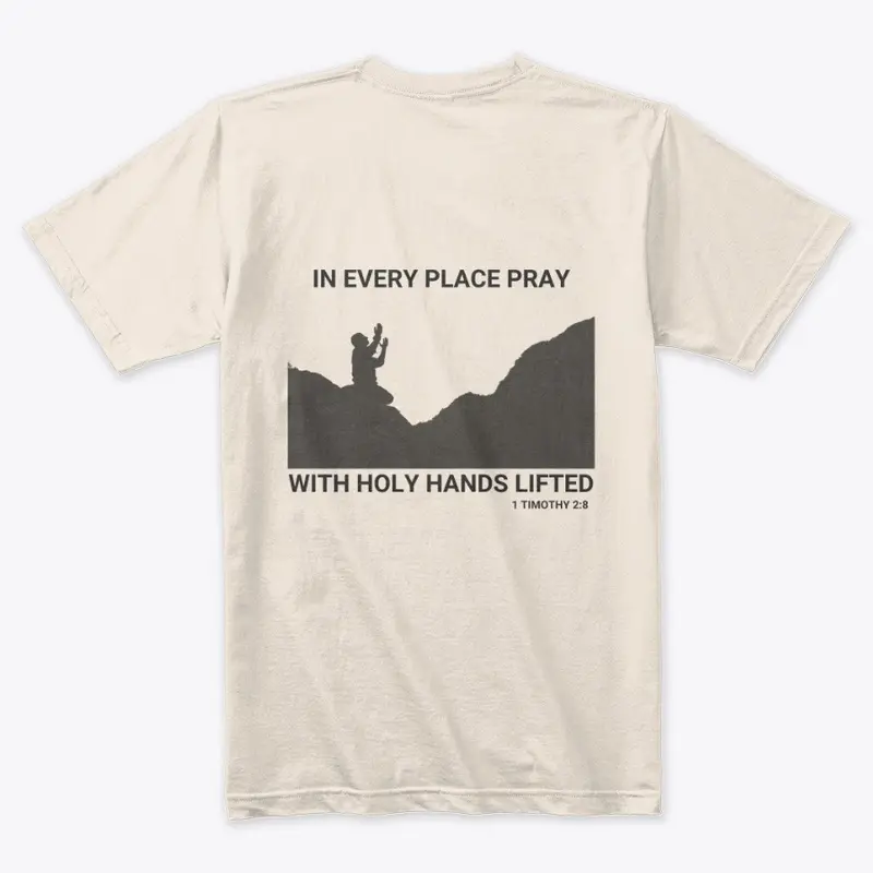 Pray with Holy Hands Men's Tee